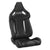 Black Vinyl & Cloth/Forged Carbon Shell