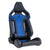 Black & Blue Vinyl/Black FRP Shell
